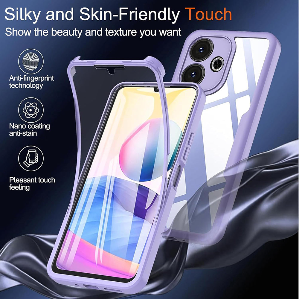 Techsuit - ColorVerse 360 Series + Screen Protector - Galaxy A36 5G / A56 5G - Black
