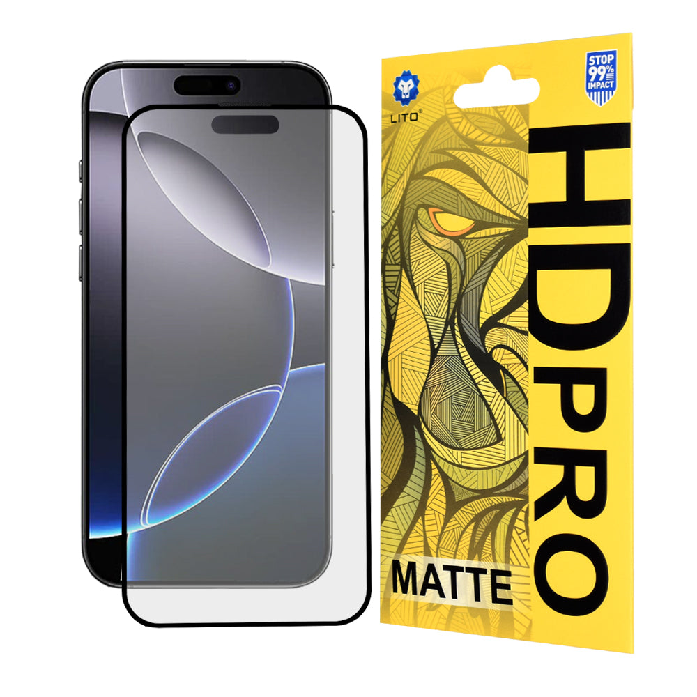 Lito - HD Pro Matte - iPhone 16 Pro Max - Black