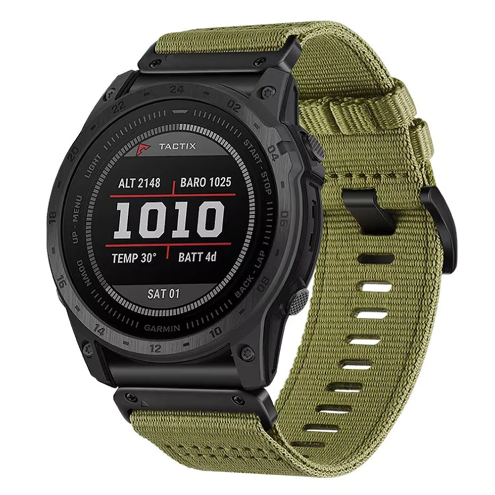 Techsuit - Watchband QuickFit 20mm (W070) - Instinct 2S/2S Solar/Approach S70 42mm/fenix 7S Pro Sapphire Solar - Green Dew