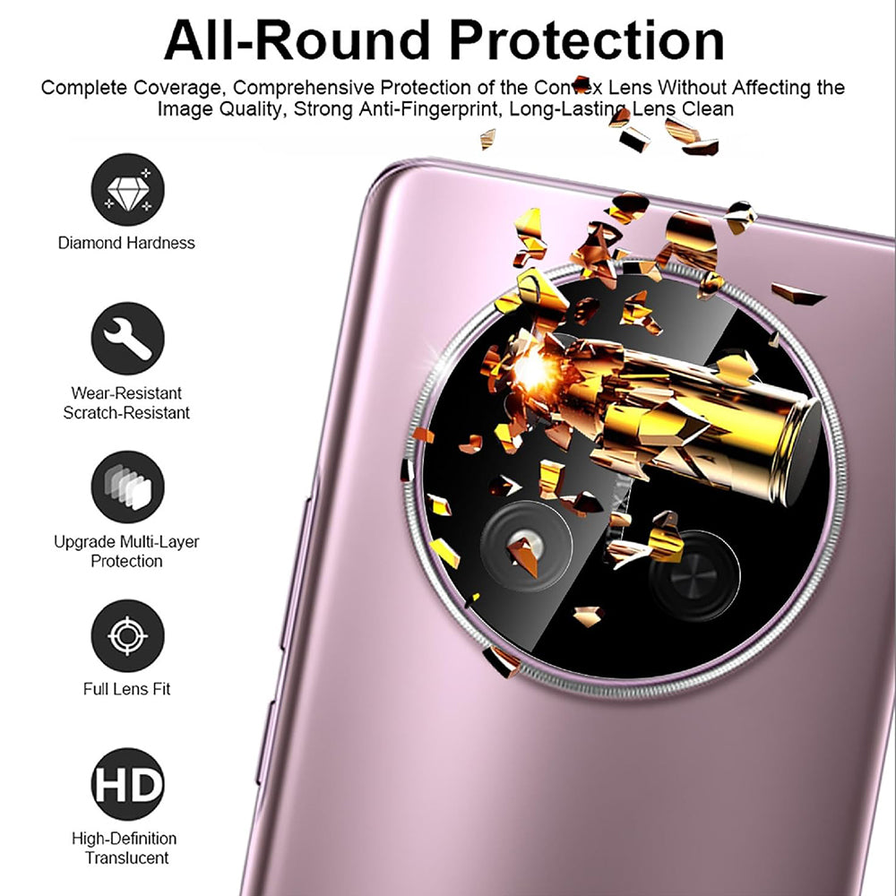 Techsuit - Full Camera Glass - Honor Magic7 Lite / X9c - Black