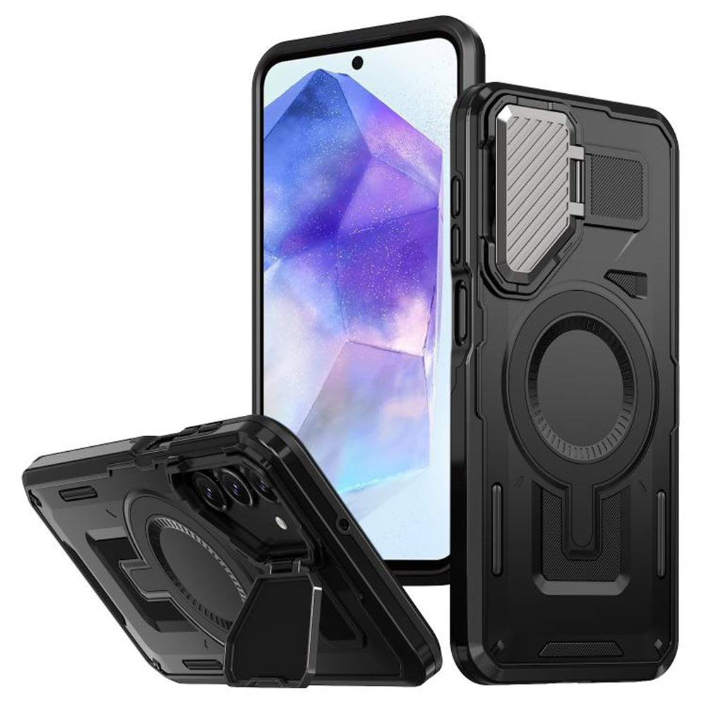 Techsuit - CamVault MagSafe - Samsung Galaxy A55 5G - Black