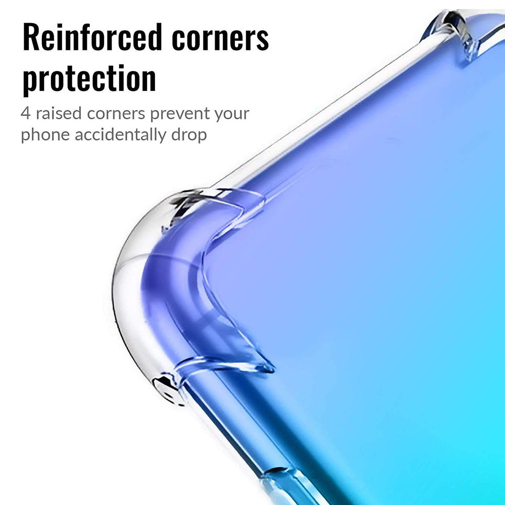 Techsuit - Shockproof Clear Silicone - Huawei P Smart 2019 - Clear