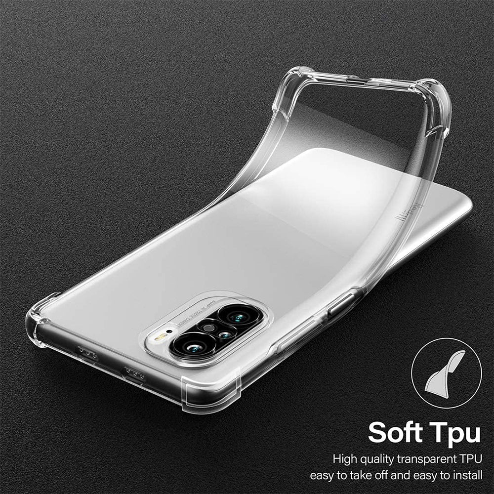 Techsuit - Shockproof Clear Silicone - Xiaomi Mi 11i / Poco F3 - Clear