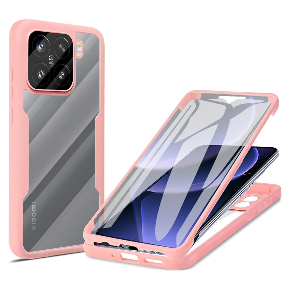Techsuit - ColorVerse 360 Series + Screen Protector - Xiaomi 15 - Pink