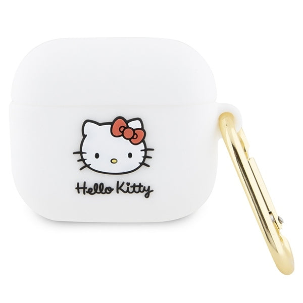 Hello Kitty - Silicone 3D Kitty Head (HKA33DKHSH) - for Apple AirPods 3 - White