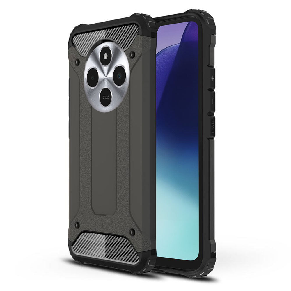 Techsuit - Hybrid Armor - Xiaomi Redmi 14C / Poco C75 - Black