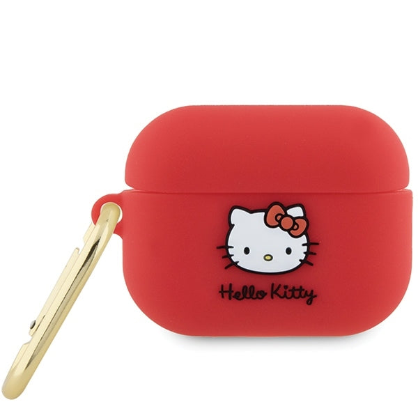 Hello Kitty - Silicone 3D Kitty Head (HKAP23DKHSF) - for Apple AirPods Pro 2 - Red