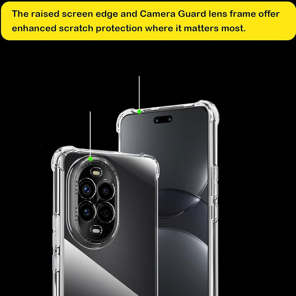 Techsuit - Shockproof Clear Silicone - Huawei nova 13 Pro - Clear