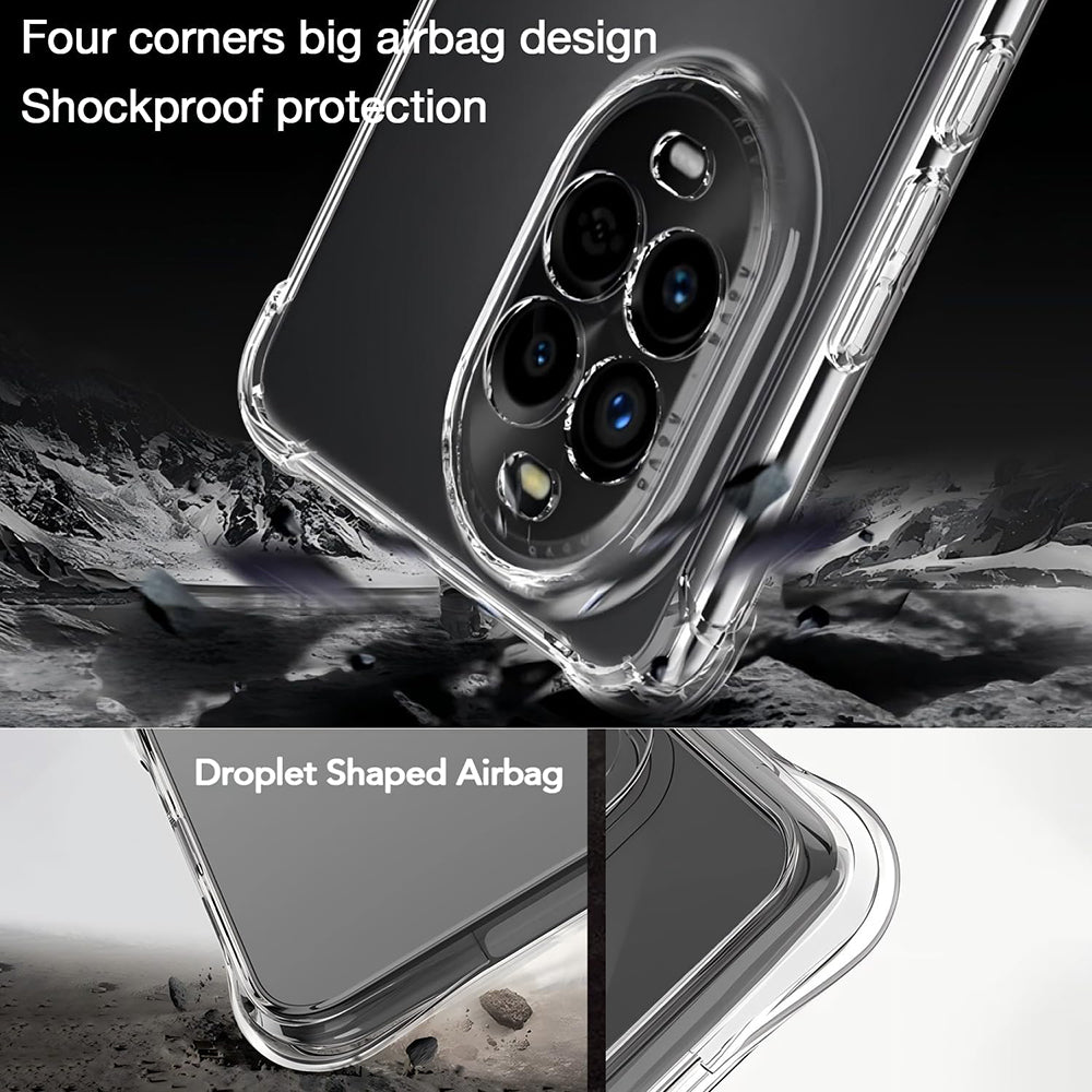 Techsuit - Shockproof Clear Silicone - Huawei nova 13 Pro - Clear