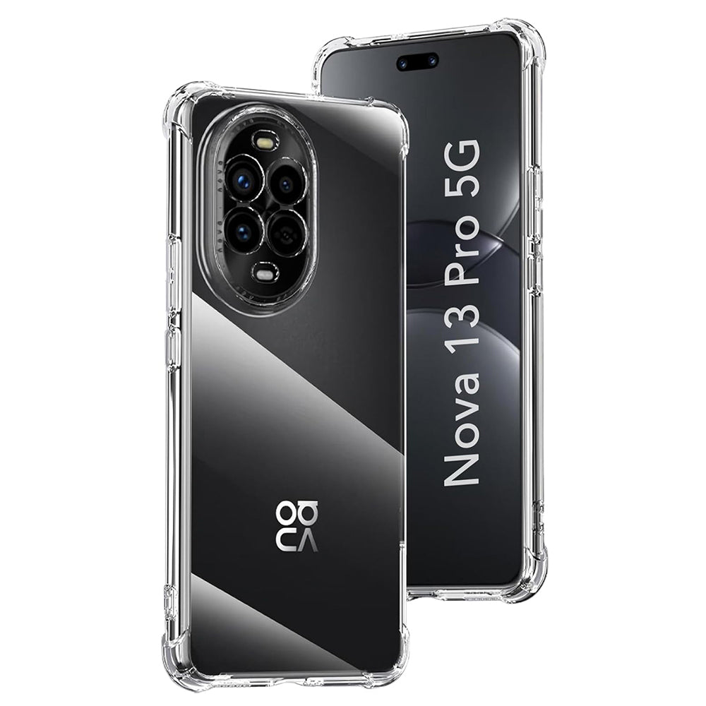 Techsuit - Shockproof Clear Silicone - Huawei nova 13 Pro - Clear