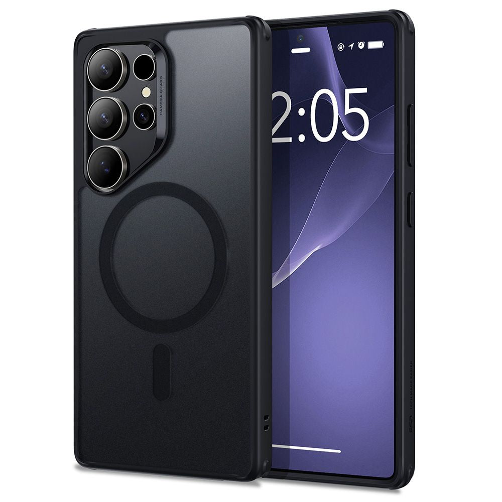 ESR - Classic Hybrid HaloLock - Samsung Galaxy S25 Ultra - Frosted Black