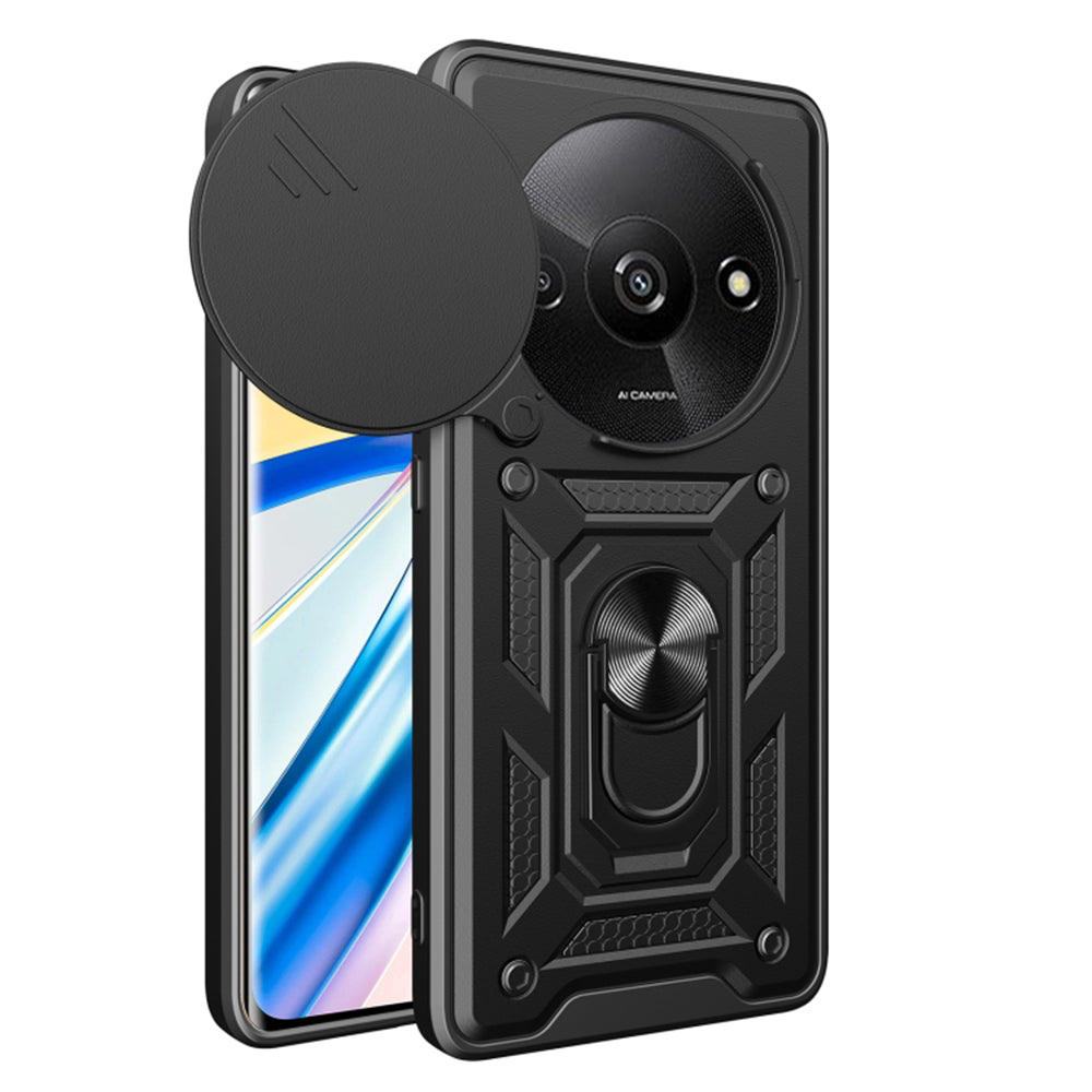 Techsuit - CamShield Series - Xiaomi Redmi A3 / Redmi A3x - Black