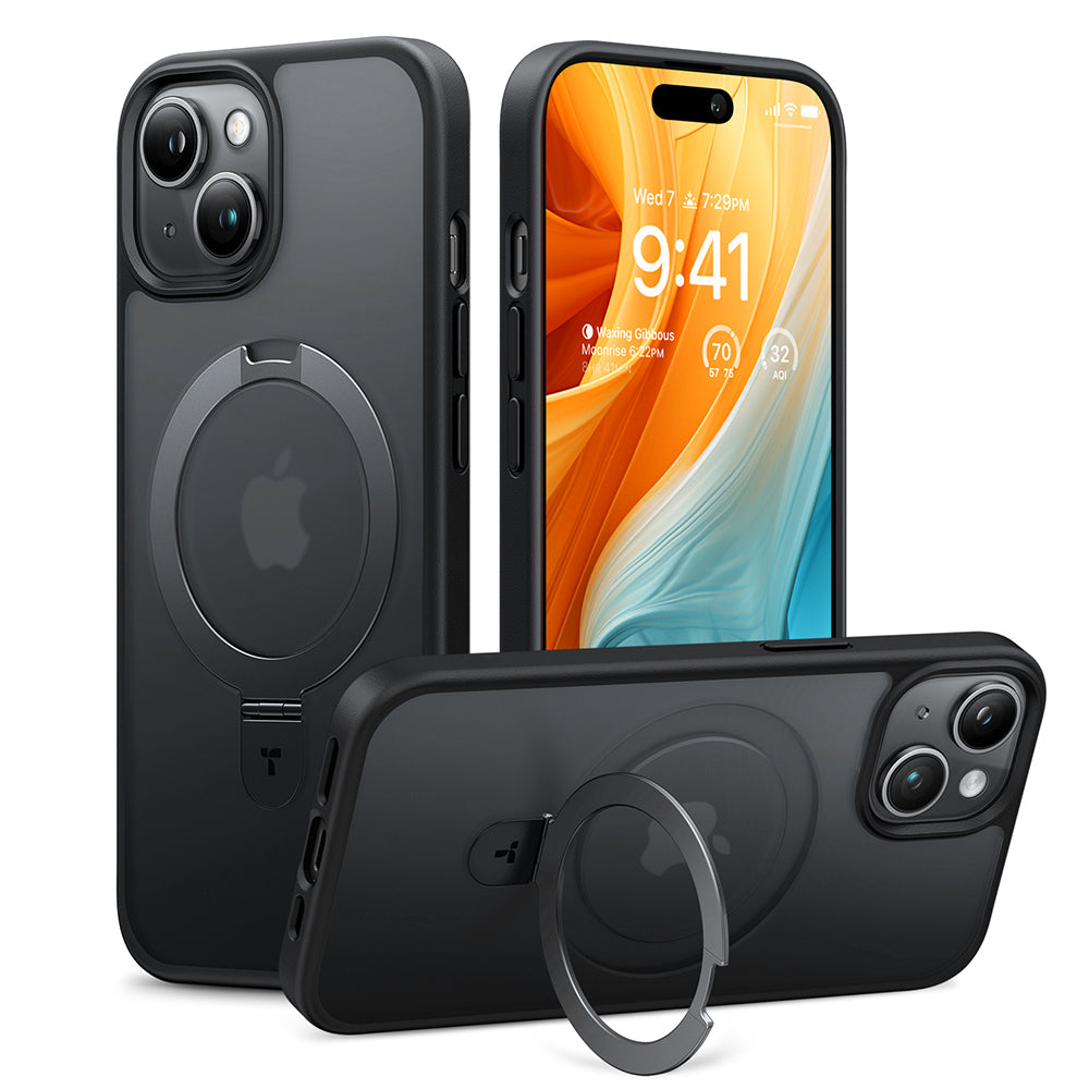 Torras - Ostand MagSafe Series - iPhone 15 - Black