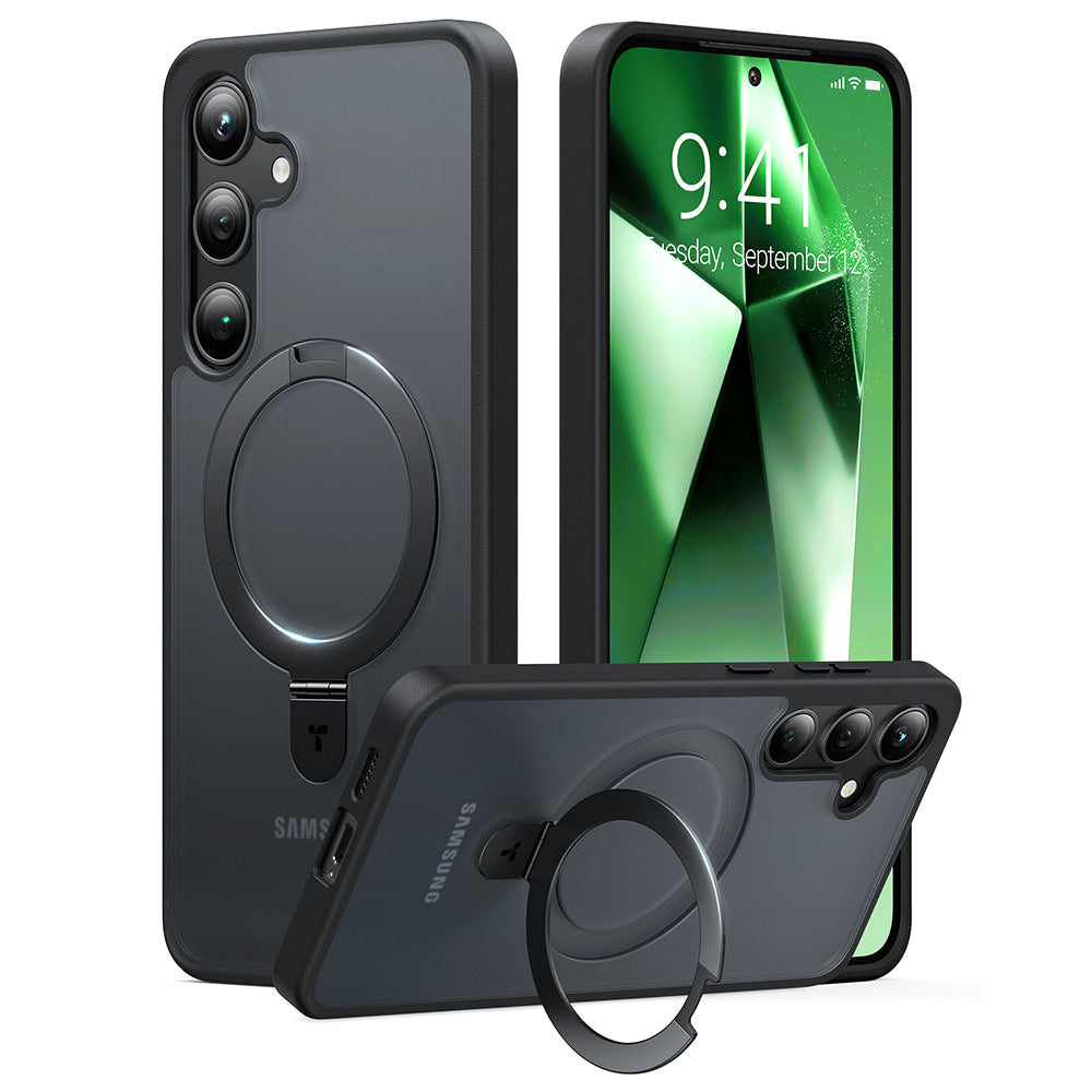 Torras - Ostand MagSafe Series - Samsung Galaxy S24 Plus - Black