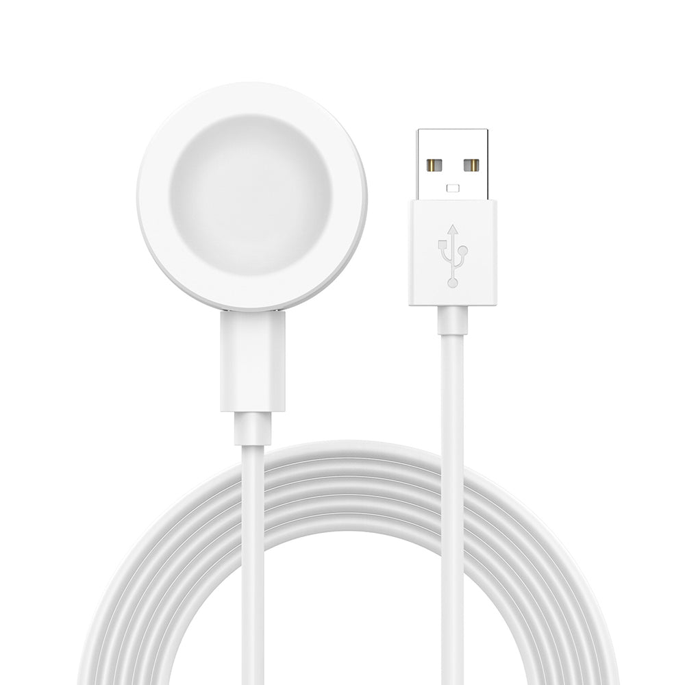 Techsuit - SmartWatch Wireless Charging Cable (THC2) - for Huawei Watch GT5 Pro/GT5 /4/4 Pro/Ultimate/GT3 SE/Buds - White