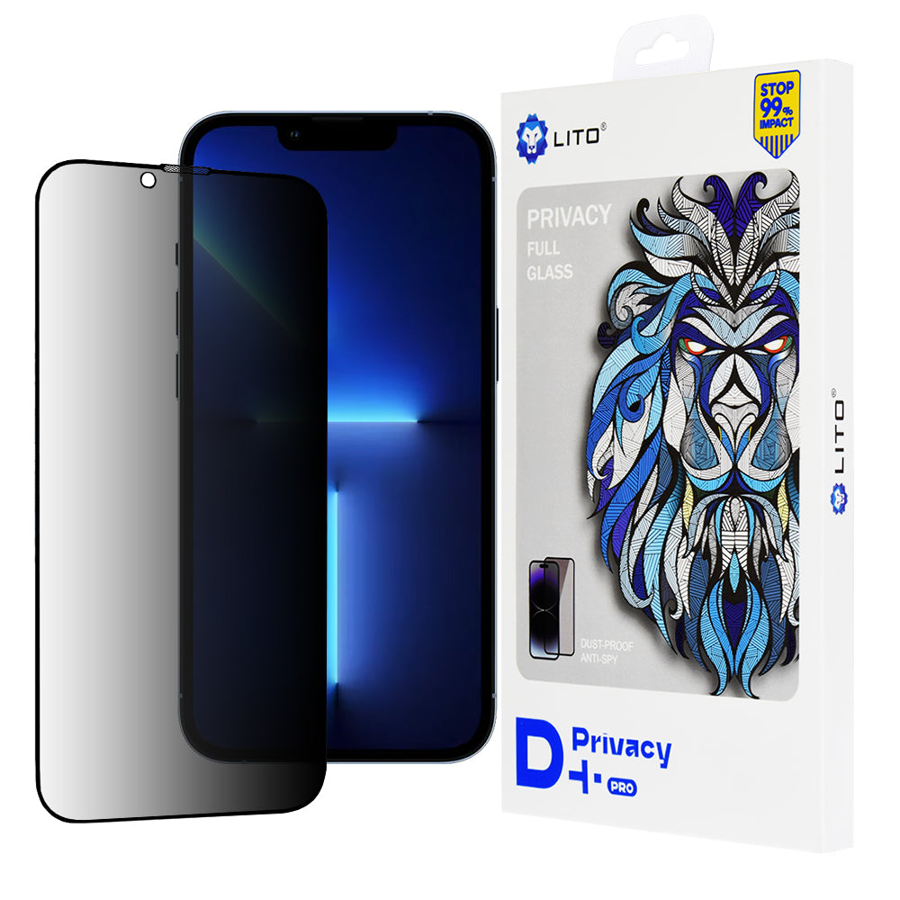 Lito - D+ Pro Privacy - iPhone 13 Pro Max / iPhone 14 Plus - Black