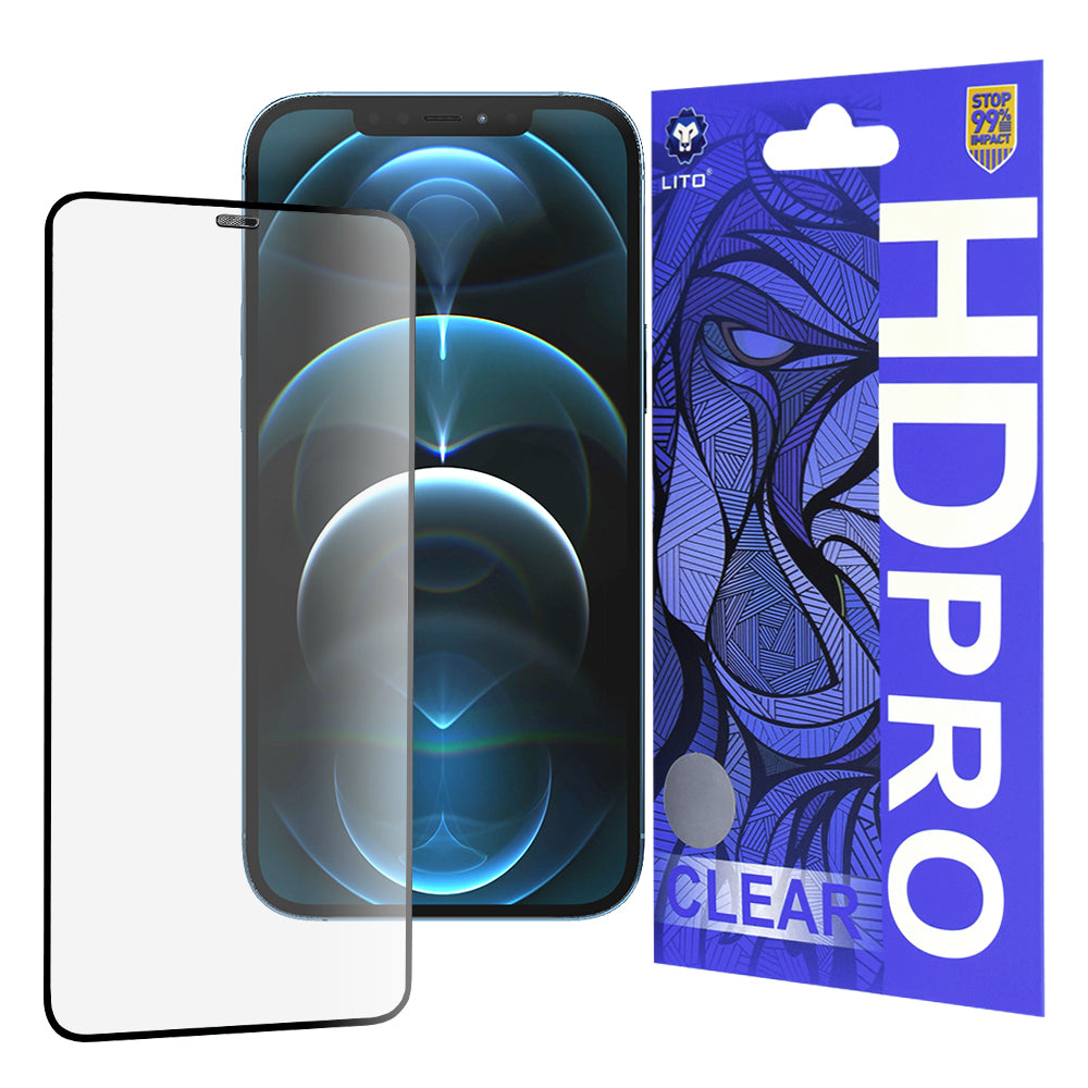 Lito - HD Pro Clear - iPhone 12 Pro Max - Black