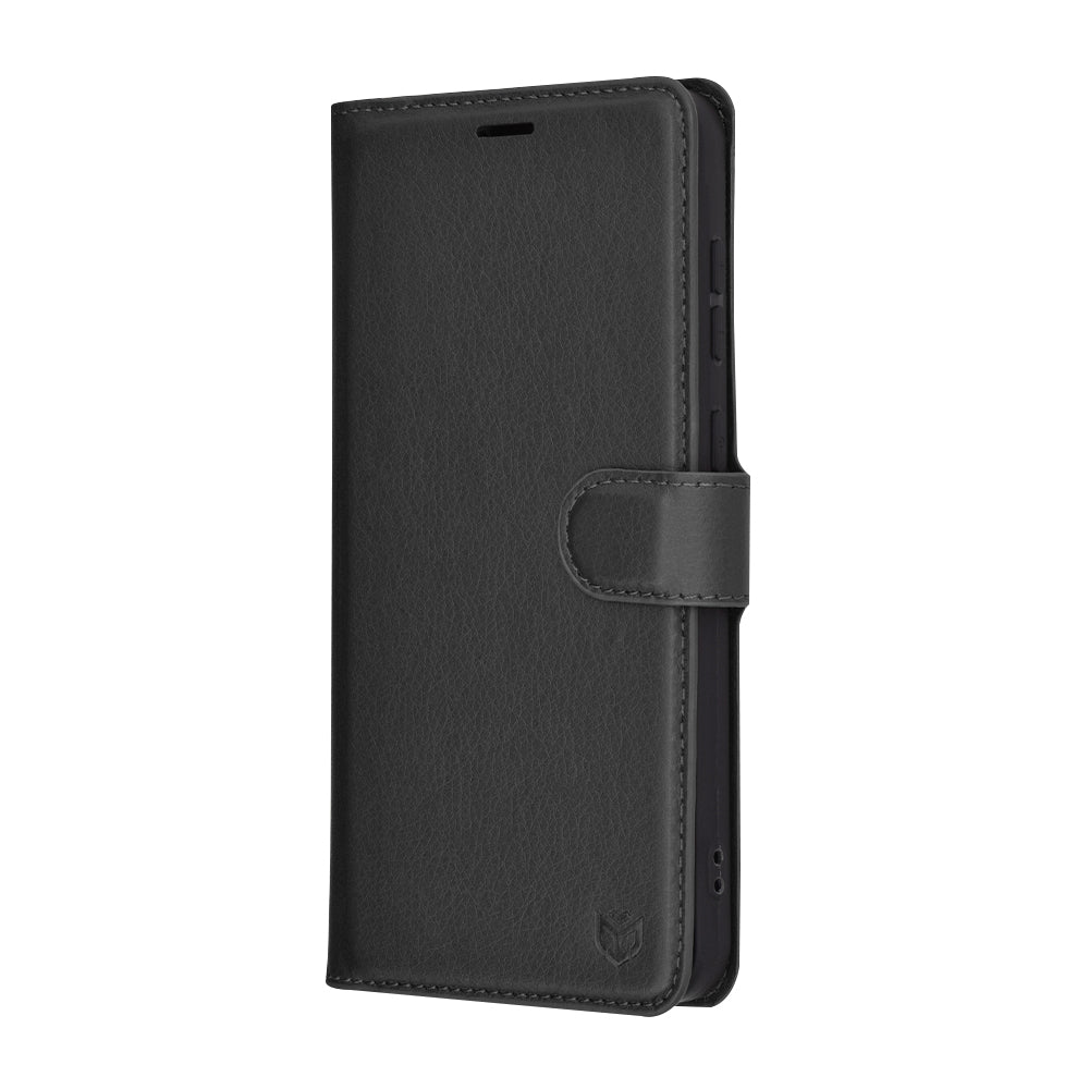 Techsuit - Leather Folio - Galaxy A56 5G - Black
