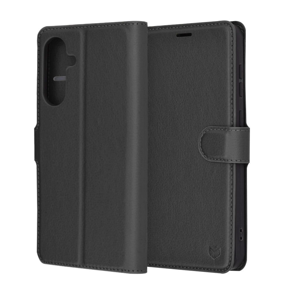 Techsuit - Leather Folio - Galaxy A56 5G - Black