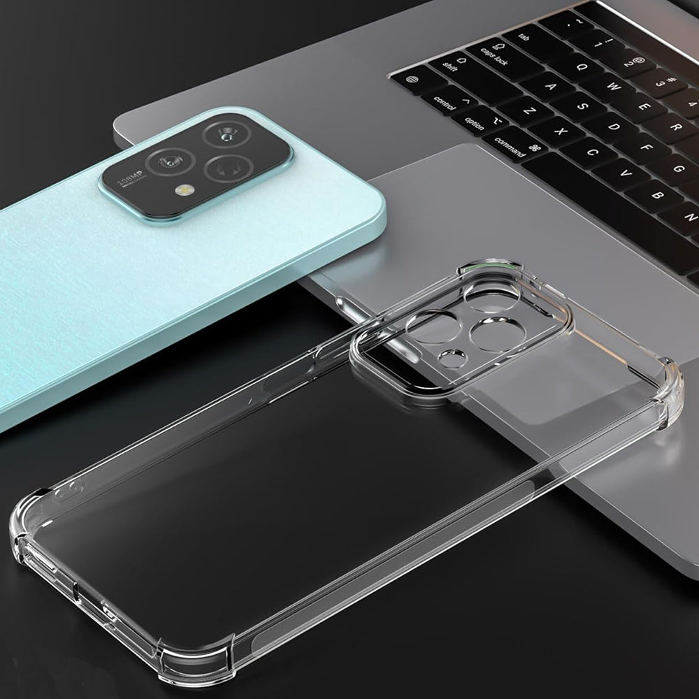 Techsuit - Shockproof Clear Silicone - Honor 200 Lite - Clear