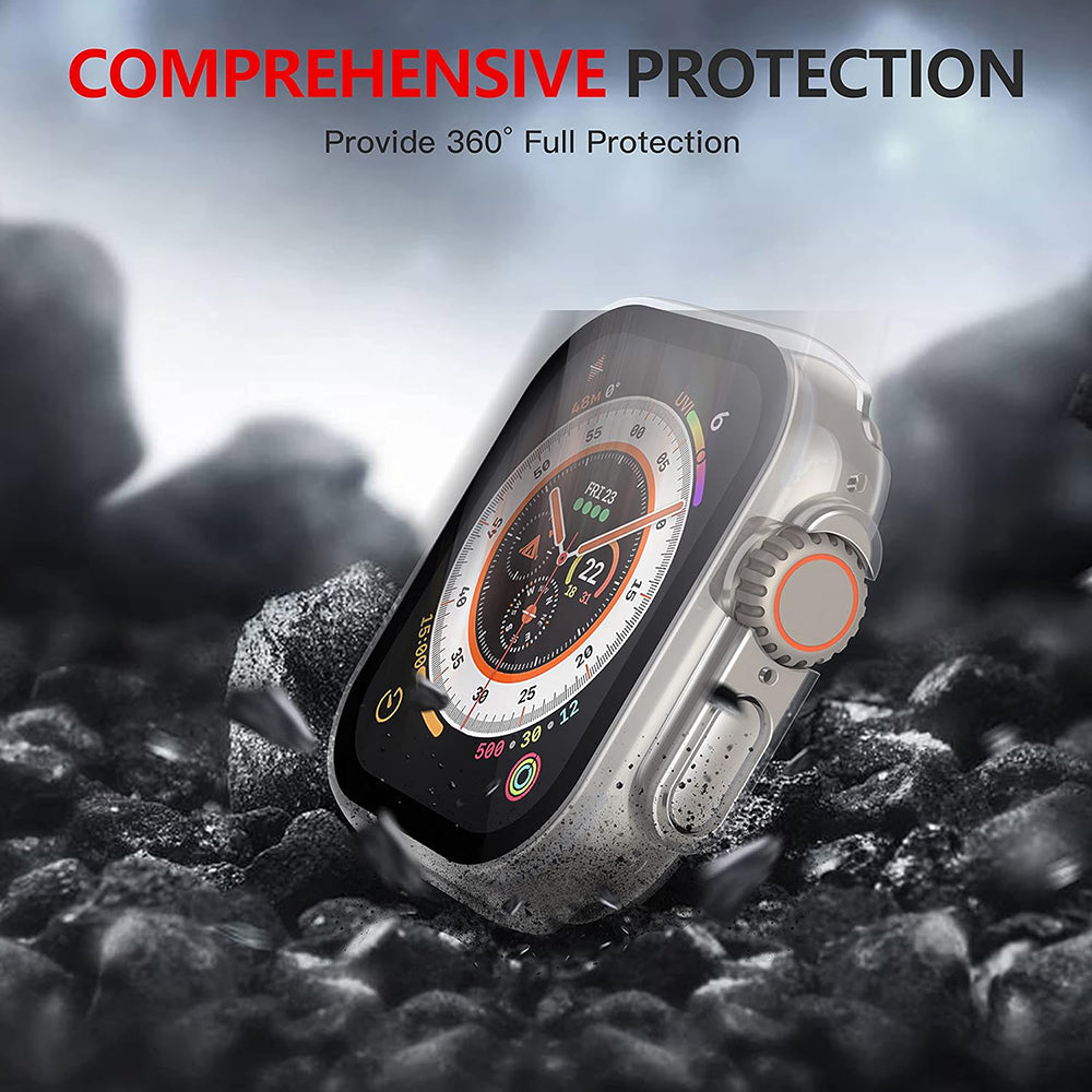 Techsuit - Defense360 Pro - Apple Watch Ultra / Ultra 2 / Ultra 3 - Clear