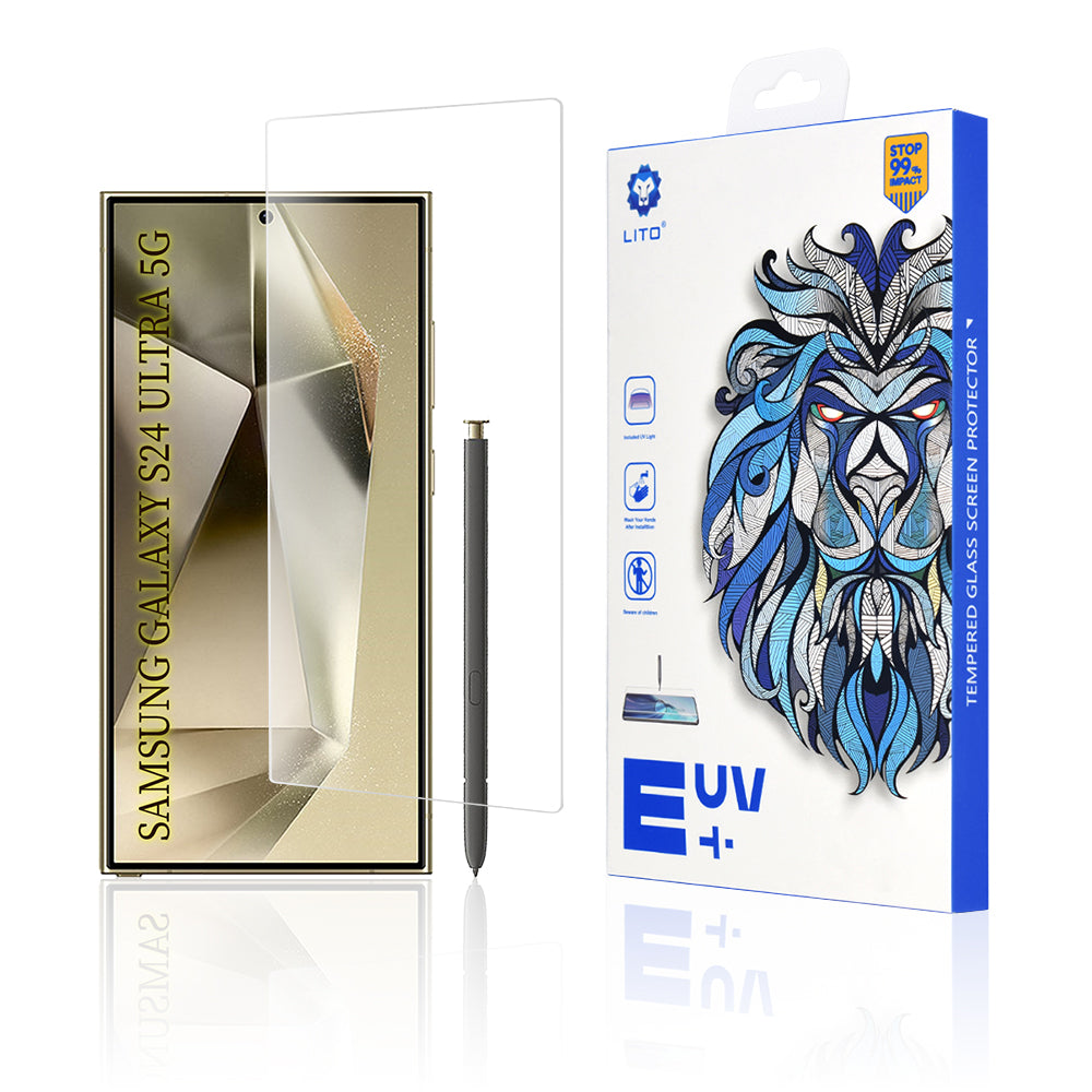 Lito - 3D UV Glass - Samsung Galaxy S24 Ultra - Clear
