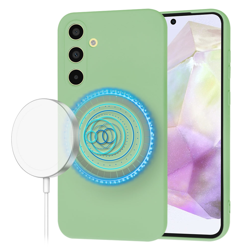 Techsuit - SoftFlex MagSafe - Samsung Galaxy A35 5G - Mint Green