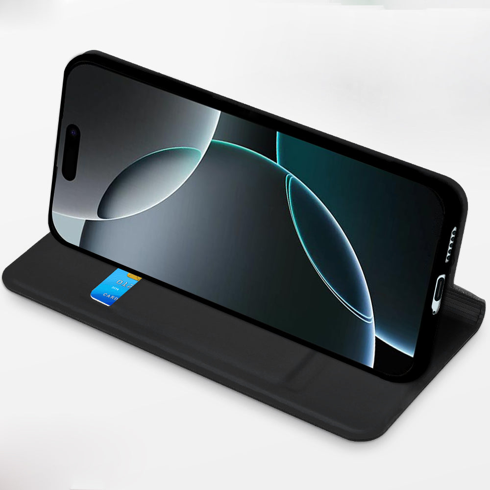 Techsuit - Magskin Book - Motorola Moto G04 / Moto G04s / Moto E14 - Black