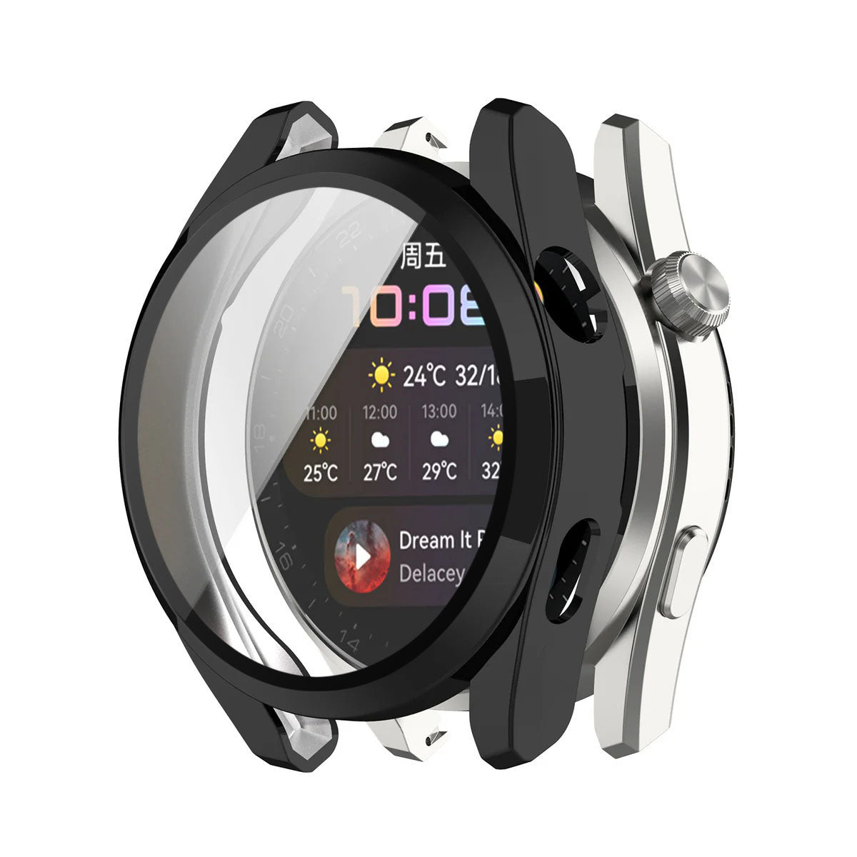 Techsuit - Defense360 Pro - Huawei Watch 3 - Black