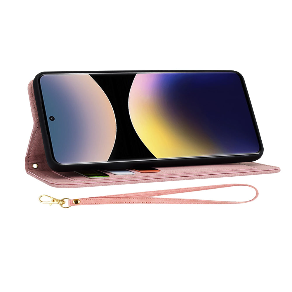 Techsuit - FlipCraft - Xiaomi Redmi Note 14 Pro 5G / Poco X7 - Sweetheart Pink