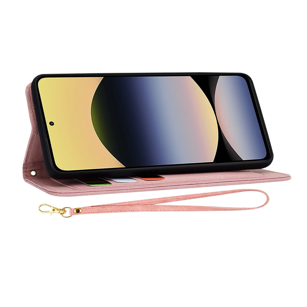 Techsuit - FlipCraft - Xiaomi Redmi Note 14 5G - Sweetheart Pink