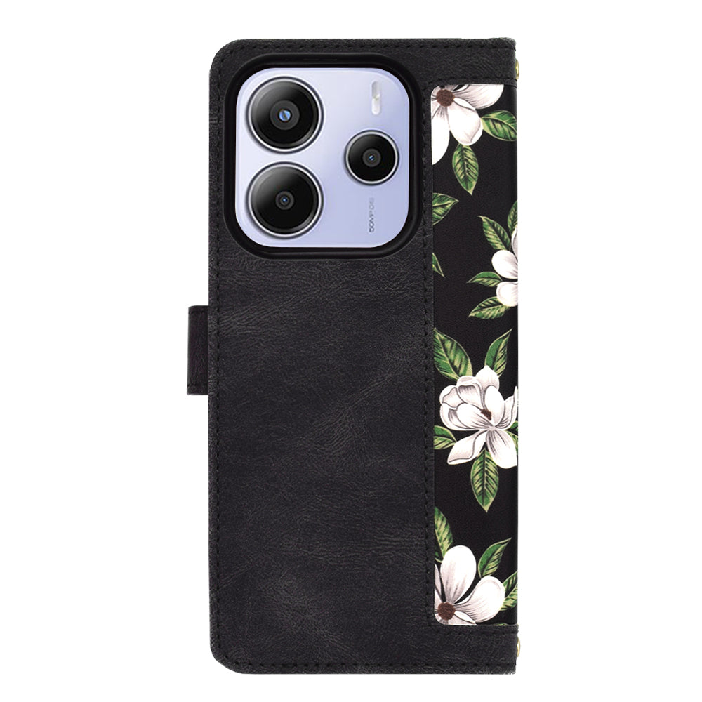 Techsuit - FlipCraft - Xiaomi Redmi Note 14 5G - Flowers of the Dawn