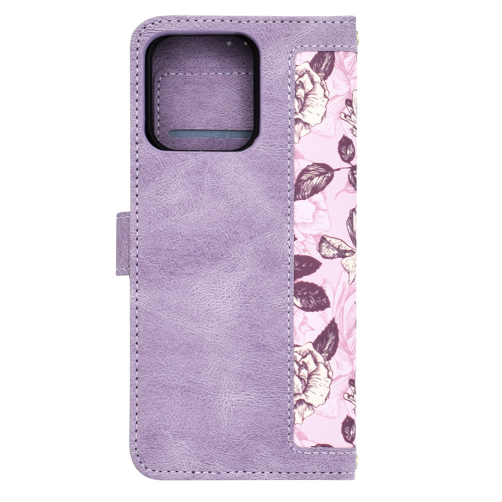 Techsuit - FlipCraft - Motorola Moto G75 - Mysterious Purple