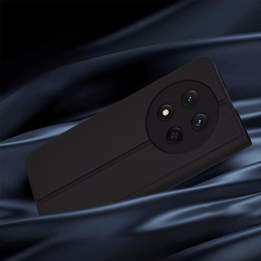 Techsuit - Magskin Book - Honor Magic7 Lite / X9c - Black