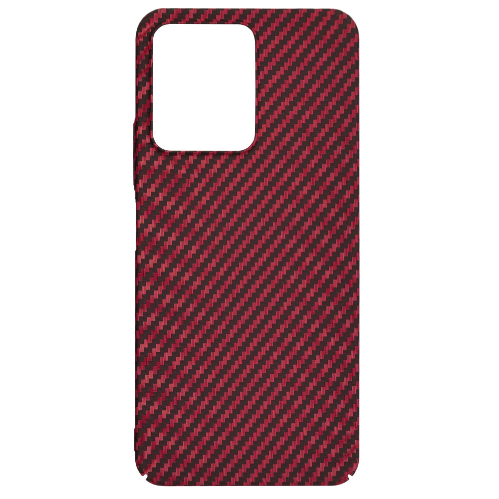 Techsuit - Carbonite FiberShell - XXiaomi Redmi 13C 4G / Redmi 13C 5G / Poco C65 - Red