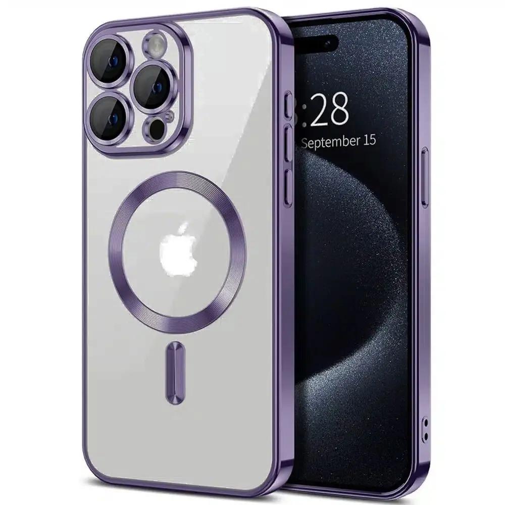 Θήκη Διάφανη Magsafe Gloss Μωβ για Iphone 11 Pro – PhoneBazaar