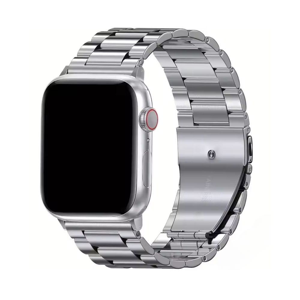 Λουράκι Μεταλλικό Μπρασελέ Ασημί Για Apple Watch – 38Mm Έως 49Mm – Θήκη για κινητό από το PhoneBazaar.gr