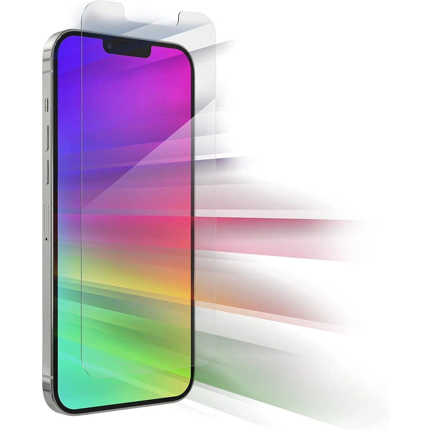 ZAGG InvisibleShield Full Face Tempered Glass με αντιμικροβιακή τεχνολογία – Glass Elite VisionGuard για Apple iPhone 13 Pro Max – PhoneBazaar
