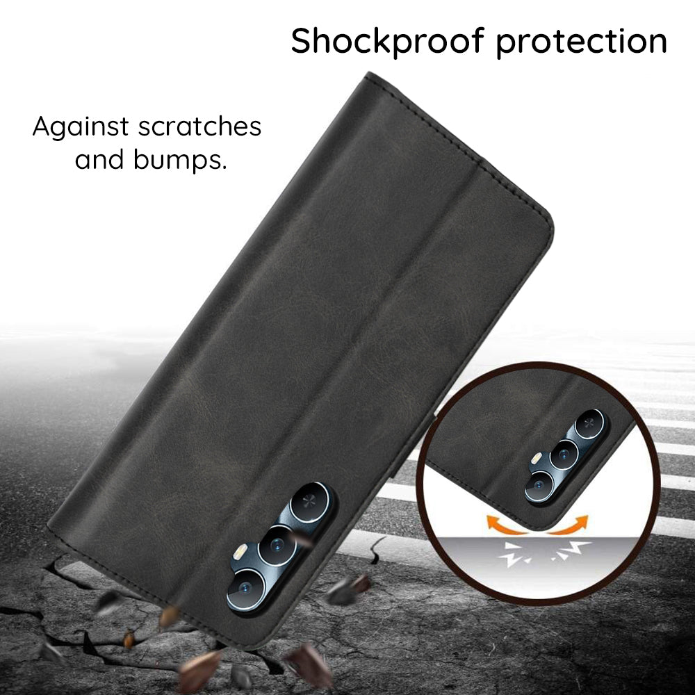 Techsuit - Diary Book - Motorola Moto G85 - Black