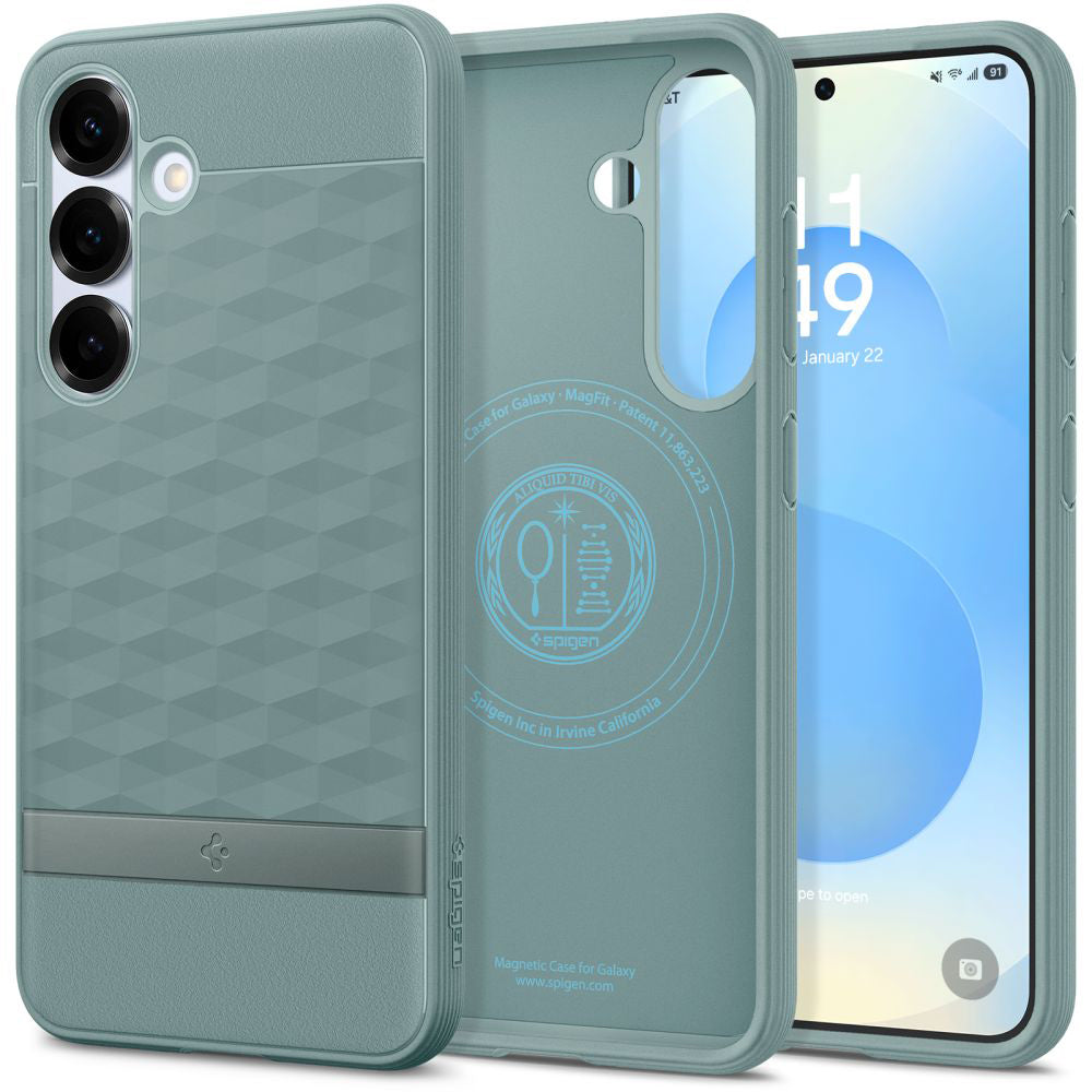 Spigen - Caseology Parallax MagSafe - Samsung Galaxy S25 Plus - Sage Green