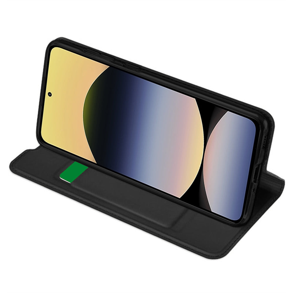 Techsuit - Magskin Book - Xiaomi Redmi Note 14 4G (Regional) - Black