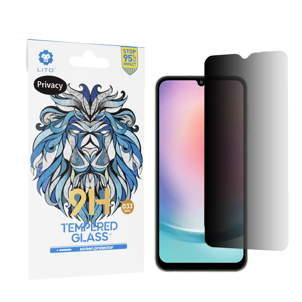 Lito - 2.5D Classic Glass - Samsung Galaxy A24 - Privacy