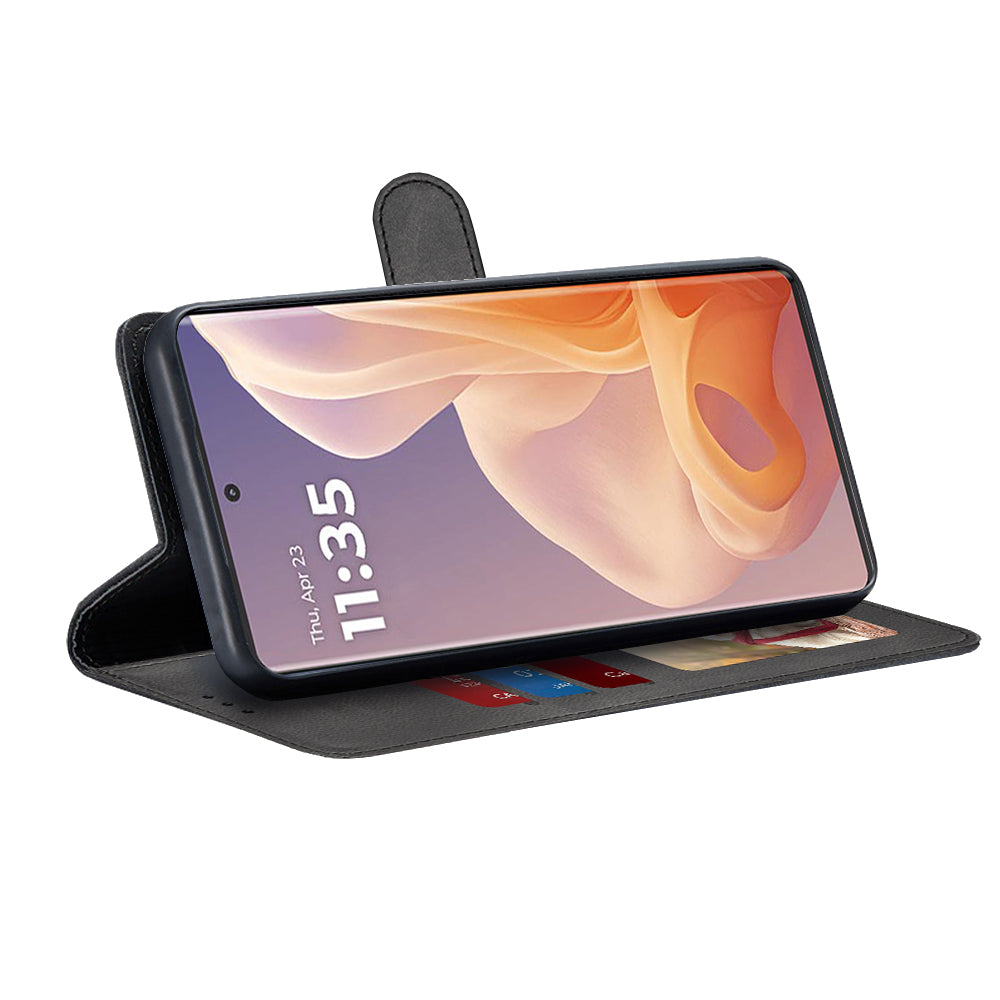 Techsuit - Diary Book - Motorola Moto G85 - Black