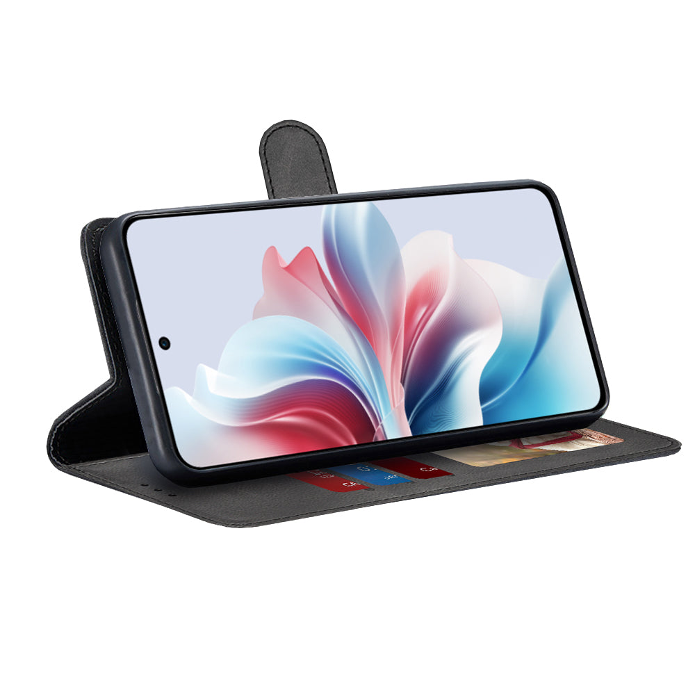 Techsuit - Diary Book - Oppo Reno11 F - Black