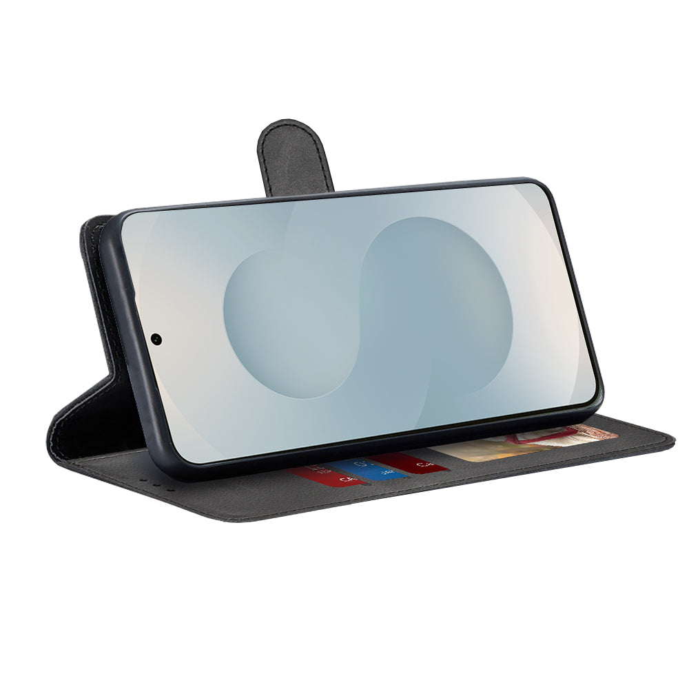 Techsuit - Diary Book - Galaxy S25 Edge - Black