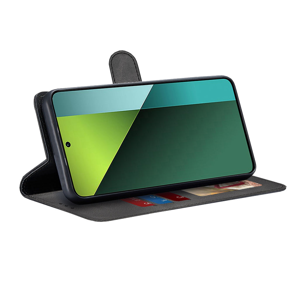 Techsuit - Diary Book - Xiaomi Redmi Note 13 Pro 5G / Poco X6 - Black