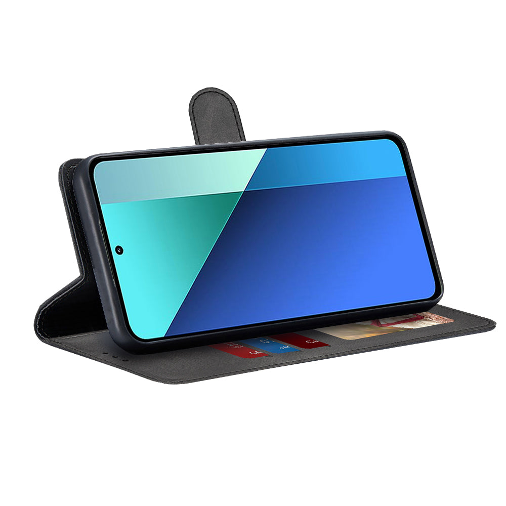 Techsuit - Diary Book - Xiaomi Redmi Note 13 4G - Black