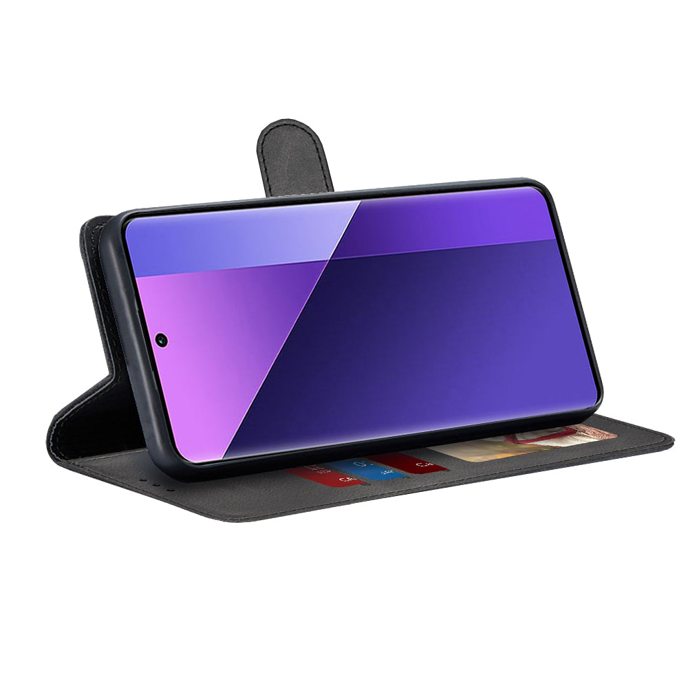 Techsuit - Diary Book - Xiaomi Redmi Note 13 Pro+ 5G - Black