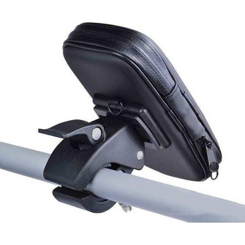 Forever αδιάβροχη βάση ποδηλάτου κατάλληλη για smartphone εως 6.5" BH-100 XXL (μαύρο)