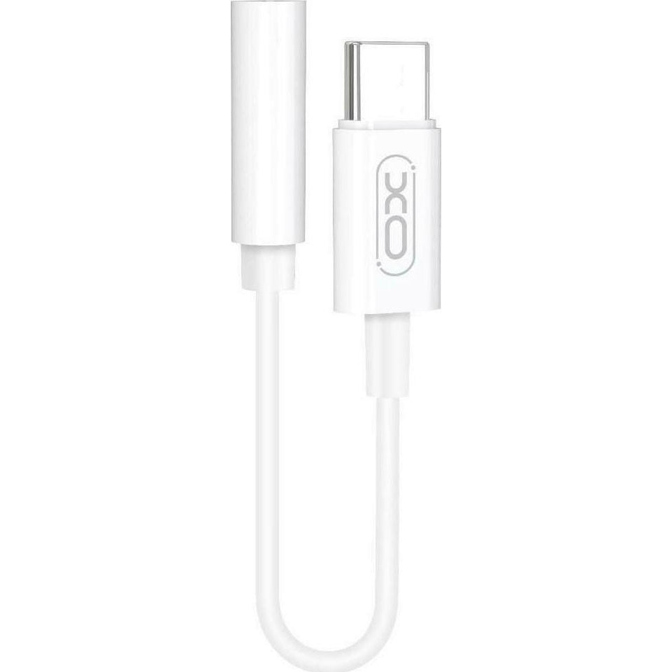 XO - Μετατροπέας USB-C σε 3.5mm female - Λευκό